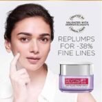 L'Oreal Paris Revitalift Serum, Hydrating and Plumping, With 1.5% Hyaluronic Acid, 15ml & Hyaluronic Acid Line Filling Water Cream 15ml & Revitalift Gel Cleanser 100 ml 3 Step Combo - Fast UK Delivery - Image 7