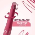Mila Beaute Pout It Out Matte Lip Crayon | Highly Pigmented & Enriched With Jojoba Oil | Soft Matte Finish | Creamy & Light Weight Texture | Smooth Glide Application | Shade - (Merida 1.25g) - Fast UK Delivery - Image 7