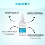 Jovees Herbal 12% Niacinamide Glowing Skin Serum With Hyaluronic Acid, Squalane & Saffron| Reduces Dullness, Hydrates & Repairs Skin| For Day and Night Use| For All Skin Type 30 ml - Fast UK Delivery - Image 6
