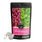 TEACURRY Hibiscus Green Tea - 100 Gram Loose + Infuser | Helps with Weight Loss Management, Increase Metabolism | Hibiscus Leaf Tea | 100% Natural - Fast UK Delivery - Image 2