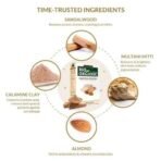 INDUS VALLEY Aloe vera Gel and Sandalwood Face Pack Powder (175ml +200g) - Fast UK Delivery - Image 7