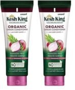 Kesh King Emami Organic Onion Conditioner With Curry Leaves For Hydrated And Nourished Hair For All Hair Types, 200 Millilitre - Unscented (Pack of 2) - Fast UK Delivery