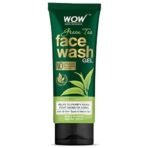 WOW Skin Science Green Tea Face Wash Gel - contains Green Tea, Aloe Leaf Extracts, Pro-Vitamin B5 & Vitamin E - for Purifying Skin - No Parabens, Sulphate, Silicones & Color - 100mL - Fast UK Delivery - Image 2
