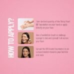 Swiss Beauty Matte Shiny Pearl Water Drop Blemish Long Lasting Balm BB Lightweight, Liquid Foundation, Face Makeup, Shade-02, 40ml - Fast UK Delivery - Image 6