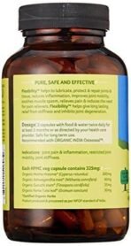ORGANIC INDIA Flexibility Ayurvedic Capsule || Joint Pain Relief || Improves Joint Mobility || Joint Reparation ||Bones & Joint Support Supplement ||Joint Pain ||Healthy Joints Bone - 180 Veg Capules - Image 3
