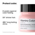 L'Oreal Professionnel Vitamino Color Hair Mask with Resveratrol for Color-treated Hair, Serie Expert, 250gm - Fast UK Delivery - Image 3