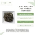 Ecotyl Green Tea Leaves From Darjeeling | Handpicked | 180g - Fast UK Delivery - Image 3