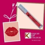 KINDED Liquid Lip Colour Vitamin E Enriched No Transfer Waterproof Long Stay Lipsticks Lip Gloss Set for Girls Women (Pack of 2, 6 ml each, Matte Finish, Shades Brick Red & Brown Temptation) - Fast UK Delivery - Image 5