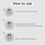 O3+ ALPHA MEN Energy White Charcoal Face Sheet Mask 30g with Charcoal & Hydrating Hyaluronic to Purify & Brighten Skin - Fast UK Delivery - Image 6