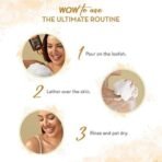WOW Skin Science Ubtan Body Wash with Chickpea Flour, Almond Extract, Safron & Turmeric Extracts - Natural De Tan - No Sulphate, Parabens, Silicones & Color - 250 mL - Fast UK Delivery - Image 7