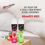 KamaSutra Lube Strawberry Personal Lubricant for Men & Women - 50 ml | Water Based Lube | Compatible with Condoms & Toys | Silicon Free Formula | Long Lasting Pleasure - Fast UK Delivery - Image 7