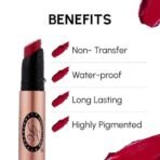 Fashion Colour Supreme Lasting Honey Lip Non Transfer Lipstick 2.6g | Lipstick For Women | Available in 18 Super Creamy Shades | (316-Auburn, 2.6g) - Fast UK Delivery - Image 5