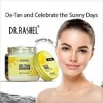 DR.RASHEL De-Tan Face Pack for Glowing Skin, Oil Control, Acne, Pimples, Detan, Blemishes, Pigmentation & Brightening, Face Cleansing for Face & Body (380 Ml) - Fast UK Delivery - Image 4