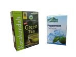 KORAKUNDAH Organic Green Tea 250 g | CHAMRAJ Peppermint Infusion 25 Dip Bags | Pack of 2 | Total 275 g | India's Finest Chamraj Nilgiri Tea - Fast UK Delivery - Image 2