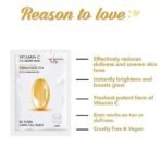 O3+ Facialist Radiant Face Sheet Mask (30g) & O3+ Facialist Vitamin C Cellulose sheet Mask (30g) Combo - Fast UK Delivery - Image 5