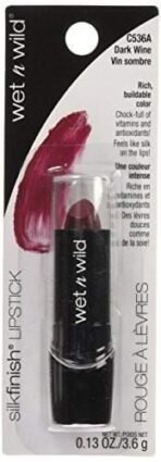 wet n wild Silk Finish Lip Stick, Dark Wine, 0.13 Ounce by Wet 'n Wild - Fast UK Delivery - Image 3