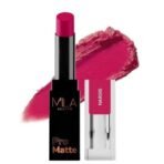 MILA Beaute Pro Matte Lipstick | Creamy Matte Lipstick | Shade - Nargis, 4.2g The Flawless Makeup Primer for Face Makeup For All Skin Types - Fast UK Delivery - Image 3
