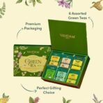 VAHDAM, Green Tea Variety Pack Sampler Assortment (36 Pyramid Tea Bags, 6 Flavor) | Non-GMO Project Verified Himalayan Green Tea with No Artificial Ingredients | Valentines Day Tea Gift Sets - Fast UK Delivery - Image 7