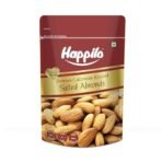 Happilo Premium Californian Almonds Roasted & Salted 200 g | Badam Dry Fruit | High Protein Snack & Super Healthy Crunchy Nuts | Vitamins & Minerals Rich | Freshly Roasted and Lightly Salted - Fast UK Delivery - Image 2