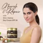 WOW Skin Science 10-in-1 Active Day Cream with SPF 20 - Nourishing & Repairing Care - No Paraben & Mineral Oil - 50 ml - Fast UK Delivery - Image 3