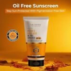 Dr. Sheth's Kesar & Kojic Acid Oil-Free Sunscreen SPF 50+, PA++++ | Reduces Pigmentation & Provides Healthy Glow |For Oily Skin|Lightweight, Non Greasy UVA/UVB & Blue Light & IR Protection | No white cast | 50g - Fast UK Delivery - Image 3