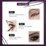 Hilary Rhoda Extreme Black Kajal | Waterproof Kajal | Smudge-proof Kajal | 24HR Stay Kajal | Single Stroke Kajal | Kajal Eyeliner | Deep Black Pigmented Kajal | Matte Finish Kajal | 0.35g - Fast UK Delivery - Image 7