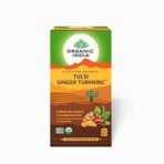 Organic India Tulsi Tea's - 25 Tea Bags (Tulsi Ginger Turmeric) - Fast UK Delivery - Image 2