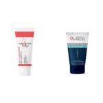 O3+ Oxy D-Tan Scrub 60g for Blackheads & Glowing Skin & O3+ ALPHA MEN Acno D-TAN Face Wash with Tea Tree 100g for Oily Skin Combo - Fast UK Delivery