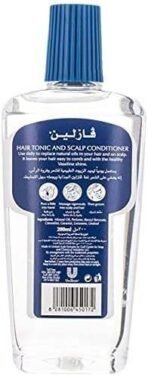 Vaseline Hair Tonic & Scalp Conditioner For Dry Hair (Rose), 200Ml, 1 Count - Fast UK Delivery - Image 3