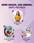 True Elements Crunchy Granola Dark Chocolate 900g - Granola for Breakfast | 23% Berries, Seeds & Almonds | 100% Wholegrain Cereal | Healthy and Tasty Breakfast - Fast UK Delivery - Image 6