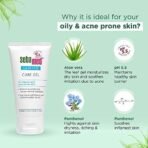 Sebamed Clear Face Care Gel | pH 5.5 |Non-sticky Moisturizer with Hyaluronic acid, Aloe Vera | Dermatologically & clinically tested | 50ml - Fast UK Delivery - Image 4