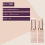 Glam 21 Perfecting Stick Concealer | Enriched with Vitamin E | Contouring & Highlighting | Lightweight Make-up | Natural Matte Finish-8gm -03 - Fast UK Delivery - Image 4
