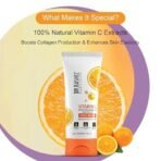 DR.RASHEL Vitamin C Face Wash Enriched with Goodness of Vitamin C with No Parabens, SLS, Silicones & Colour (100 ml) - Fast UK Delivery - Image 5