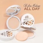 Just Herbs Oil Control Radiance Booster Age Defying Compact Powder for face Makeup 9g - Fast UK Delivery - Image 6