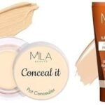 MILA Beaute Longwear Weightless Foundation | Shade - (101 Classic Ivory, 30ml) Conceal It Pot Concealer For Face Makeup | Shade - (Rich Vanilla, 4g) - Fast UK Delivery