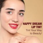 Hilary Rhoda Happy Dream Lip Tint | Hydrating Formula | Infused with Hyaluronic Acid | Cruelty-Free & Glossy Finish | Non-Sticky Formula - 3.7g (Cherry Bliss- Shade 04) - Fast UK Delivery - Image 4