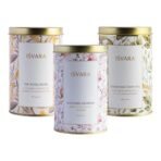 ISVARA TEA BUNDLES | Goodness of Green Teas (Pack of 3 tea tins) | The Royal Brew- Rose green tea, Kashmiri Kahwah, Darjeeling Green Tea | 130gm - Fast UK Delivery - Image 2