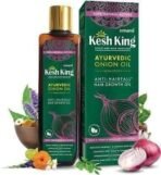 Kesh king Ayurvedic Onion Oil Non Sticky Anti Hair Fall Hair Growth Oil 200ml - Fast UK Delivery