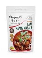 OrganoNutri Rajasthani Laal Maans Masala | Reclosable Eco-Zipper Pouch - Fast UK Delivery - Image 2