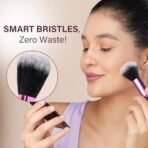 Hilary Rhoda One Touch Brush | Soft Bristle Makeup Brush For Cream, Liquid & Powder Foundation & Blush | Non Absorbing Makeup Brush - Fast UK Delivery - Image 5