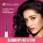 MyGlamm LIT Glossy Liquid Eyeliner-Blue Birthday-3.5ml - Fast UK Delivery - Image 4