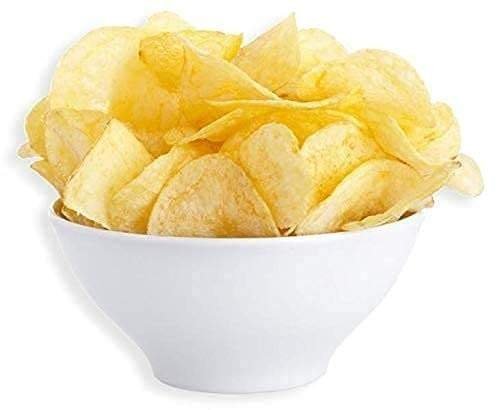 uk4126hsTy94S-1-1.jpg Organic Bites Ready to eat Salted Potata Chips | Potato Chips | Aloo Chips | Farali Chips | Aloo Wayfers (Extra Thin) -200 gm - Fast UK Delivery - Image 1