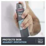 Dove Men+Care Dry Spray Antiperspirant Deodorant Clean Comfort, Up To 48 hrs Protection From Sweat & Odour, Instantly Dry for Cleaner Feel, Dermatologically Proven Formula, Soothes & Moisturises Skin, Long-Lasting Crisp Fragrance, 150 ml - Fast UK Delivery - Image 3