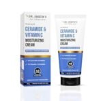 Dr. Sheth's Ceramide & Vitamin C Moisturizing Cream |For Dry to Very Dry Skin | Brightens & Strengthens Skin Barrier | 48hr Deep Hydration | Non Sticky | Biomimetic Ingredients | For Men & Women |100g - Fast UK Delivery - Image 2