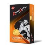 Kamasutra 2 Coffee Cappuccino, 2 Butterscotch and 2 Pineapple Flavoured Dotted Condom Condom (Set of 6, 60 Sheets) - Fast UK Delivery - Image 4