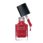 LAKME Absolute Gel Stylist Nail Color, Scarlet Red, 12 ml - Fast UK Delivery - Image 2