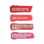 Colorbar Velvet Matte Lipstick, All Fired Up 1, 4.2g | Creamy matte finish | High Pigmented Formula | Lasts upto 5 Hours | Smudgeproof - Fast UK Delivery - Image 5