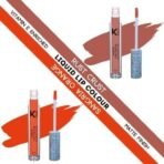 KINDED Liquid Lip Colour Vitamin E Enriched No Transfer Waterproof Long Stay Lipsticks Lip Gloss Set for Girls Women (Pack of 2, 6 ml each, Matte Finish, Shades Rust Crust & Sangria Orange) - Fast UK Delivery - Image 3