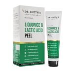 Dr. Sheth's Liquorice & 8.8% Lactic Acid (AHA) Chemical Peel For Even-Toned, Glowing Skin With 2% Niacinamide, Calendula Extract, AHA Peeling Solution For Face, Chemical Exfoliator For Unisex, 30g - Fast UK Delivery