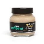 mCaffeine Coffee Body Scrub Mask with Niacinamide for Tan Removal & Depigmentation | Reduces Dark Skin Patches, Nourishes & Hydrates | De-Tan Body Mask for Women & Men | Natural & 100% Vegan - Fast UK Delivery - Image 2